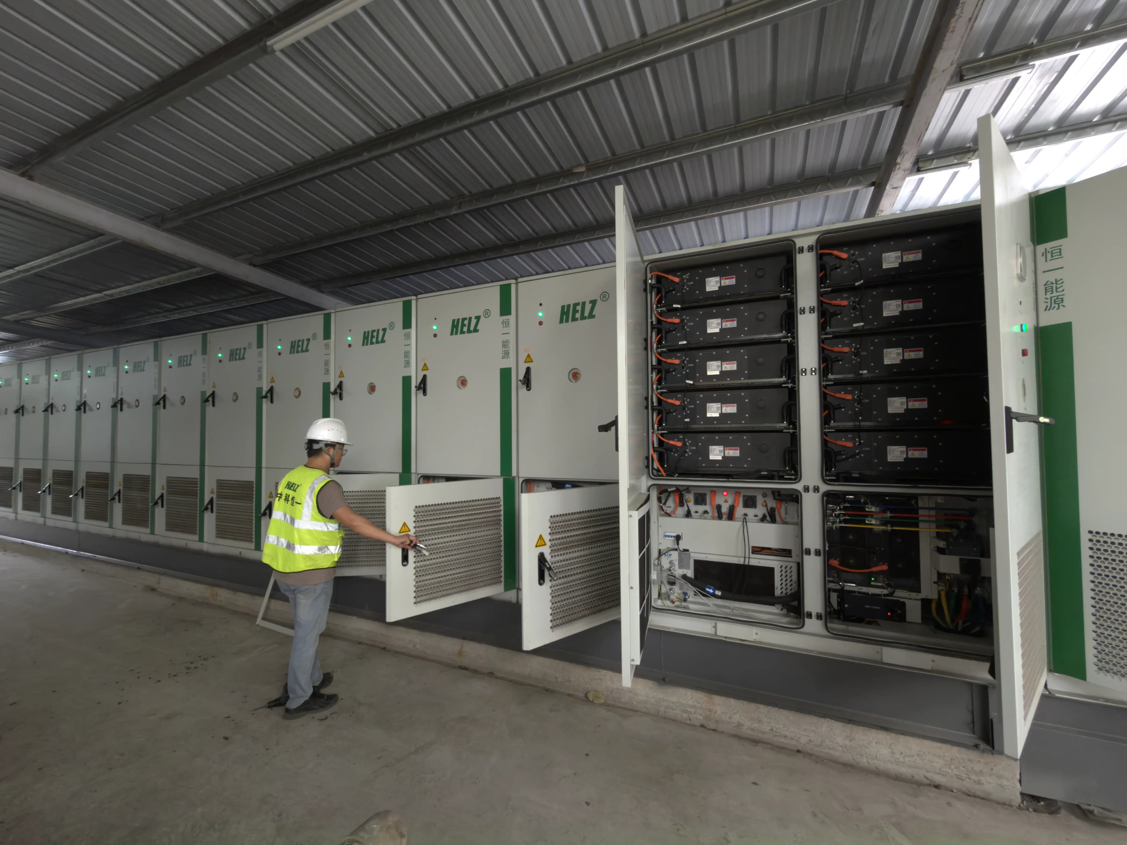 MWh Battery Storage for Energy-intensive Factory